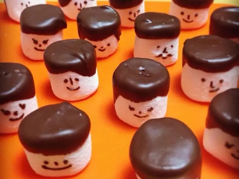かわいい 顔マシュマロ バレンタインに レシピ 作り方 By 今日子 楽天レシピ かわいい 顔マシュマロ バレンタインに レシピ 作り方 By 今日子 楽天レシピ